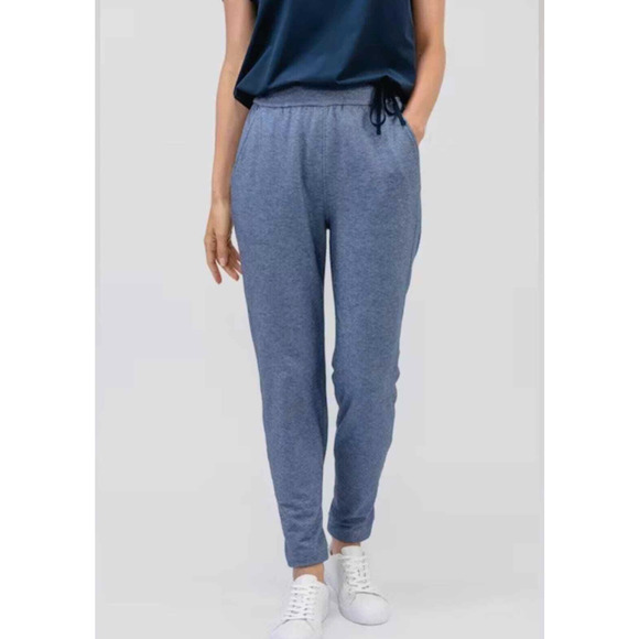 Ministry of Supply Women's Fusion Terry Jogger in Indigo Jogger size XL NWT - Picture 1 of 4